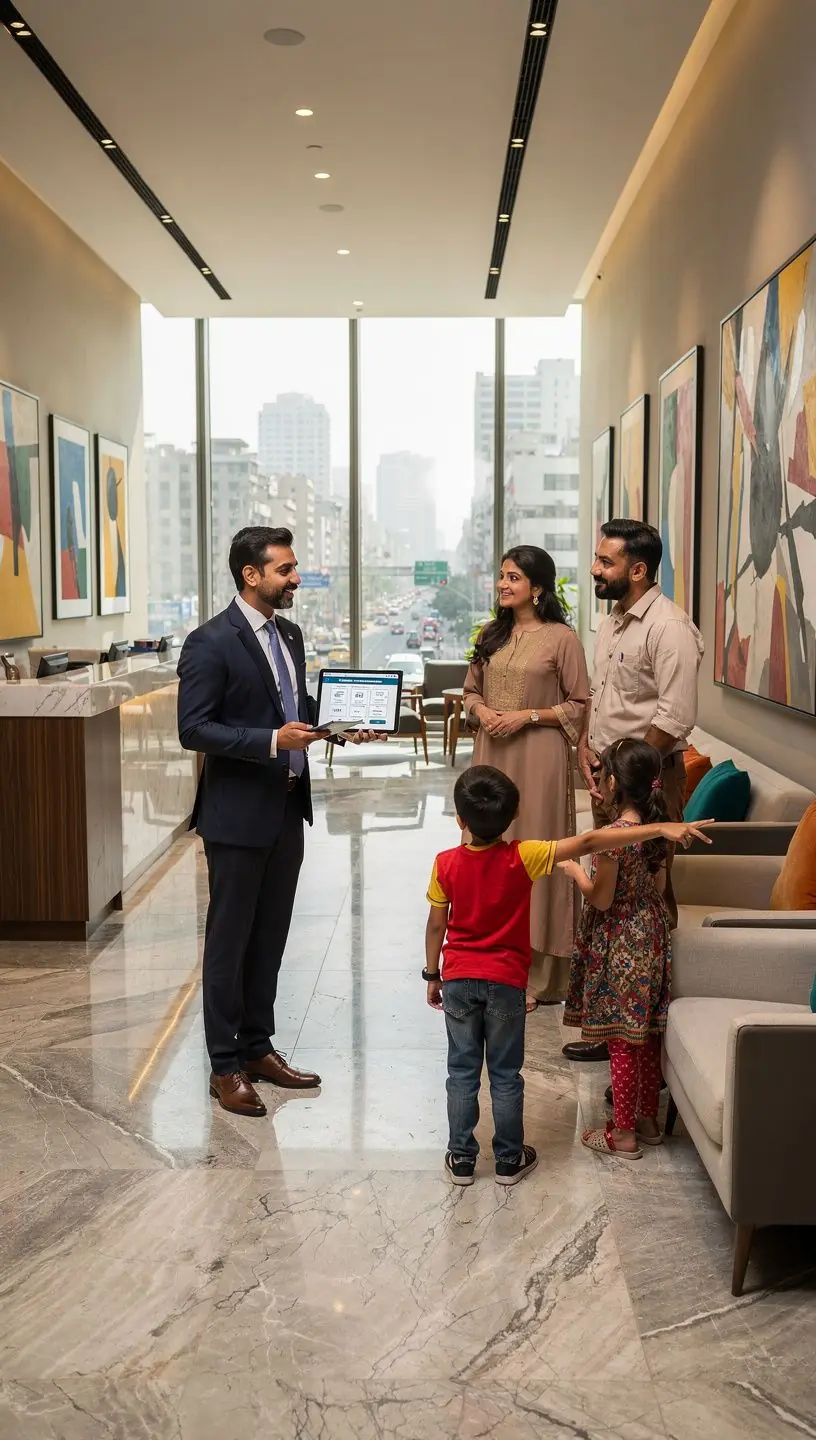 اپارٹمنٹ کی سہولیات کی تفصیلات کا گراف